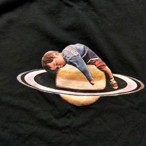 Saturn baby oversized tee